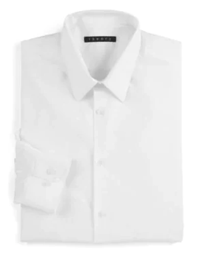 Shop Theory Slim-fit Dover Sword Dress Shirt In White