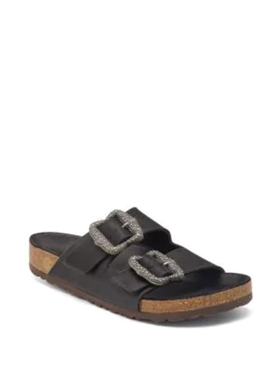 Shop Marc Jacobs Redux Grunge Two-strap Sandals In Black