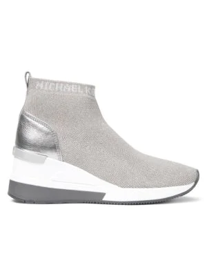 michael kors skyler bootie silver