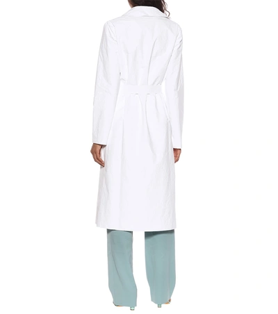 Shop Sies Marjan Nisa Trench Coat In White