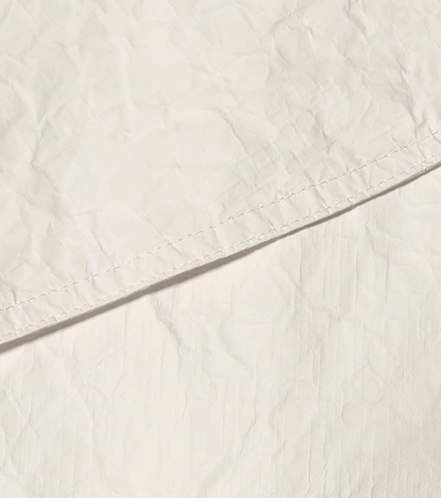 Sies Marjan Nisa Crinkled-ripstop Trench Coat In White