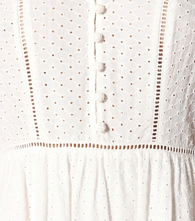 Shop Jonathan Simkhai Broderie Anglaise Cotton Dress In White