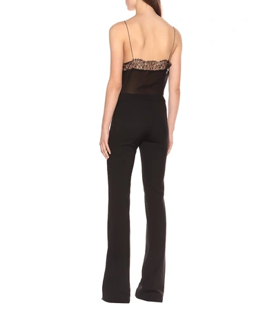 Shop Altuzarra Anniversary Collection - Vespa Stretch Wool Flared Pants In Black