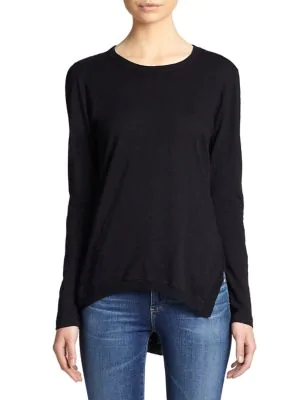 Wilt Women's Asymmetrical Cotton Tunic In Black | ModeSens
