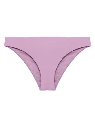 Shop Eberjey So Solid Annia Bottoms In Lavender Herb