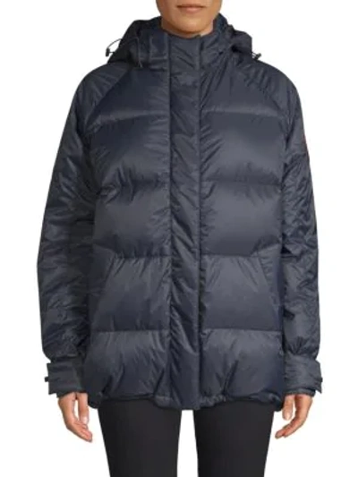 Shop Canada Goose Approach Puffer Jacket In Admiral Blue