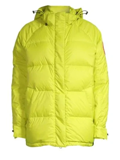 Shop Canada Goose Approach Puffer Jacket In Summit Pink