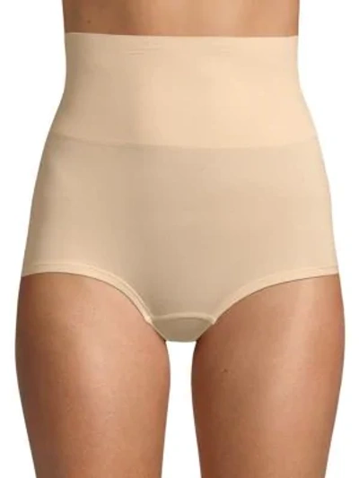 Shop Yummie Women's Ultralight Seamless Shaping Girlshort In Frappe