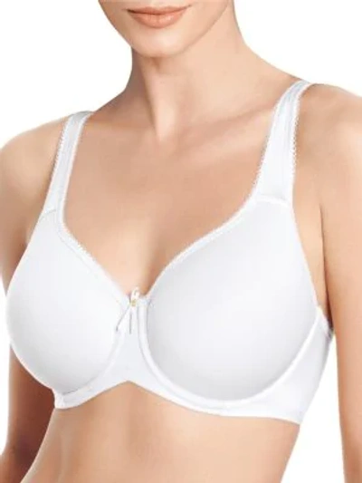 Shop Wacoal Basic Beauty Spacer T-shirt Bra In White