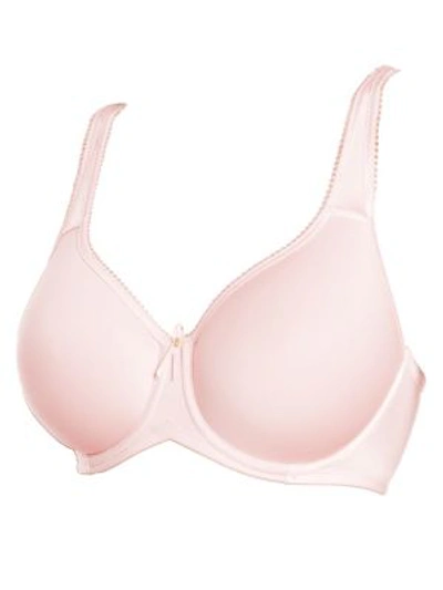 Shop Wacoal Basic Beauty Spacer T-shirt Bra In Cameo Pink