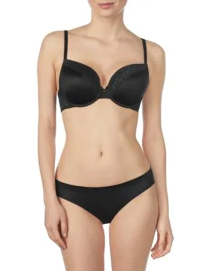 Shop Le Mystere Women's Safari Smoother T-shirt Bra In Black