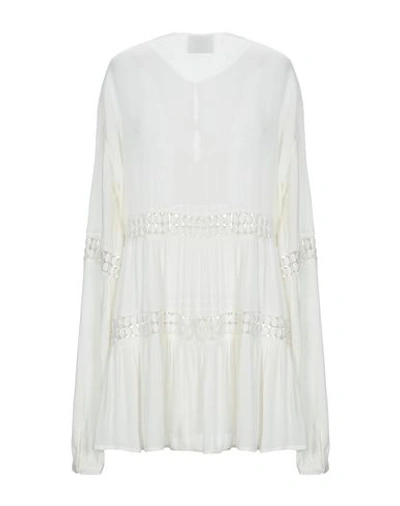 Shop Hotel Particulier Blouse In Ivory