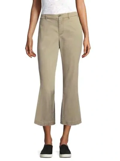Shop Atm Anthony Thomas Melillo Cropped Boyfriend Enzyme Pants In Faded Sage