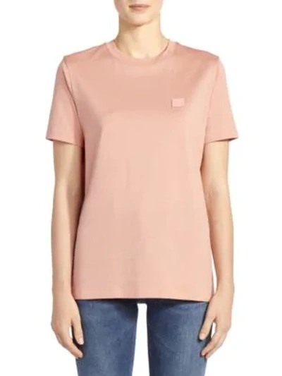 Shop Acne Studios Women's Cotton T-shirt In Pink