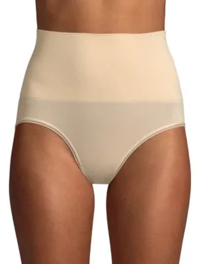 Shop Yummie Women's Shaping High-rise Brief In Frappe