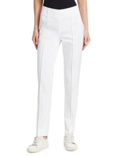 Shop Barbara Lohmann Deva Wool Trousers In White