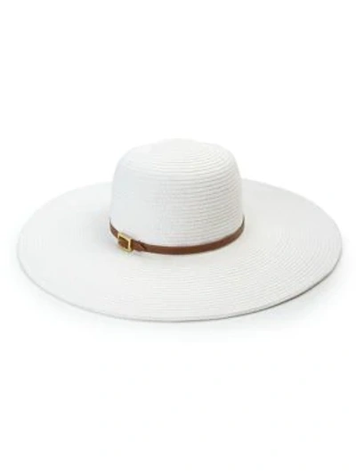 Shop Melissa Odabash Jemima Floppy Hat In White