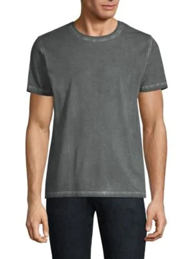 Shop Patrick Assaraf Sublime Wash Tee In Graystone