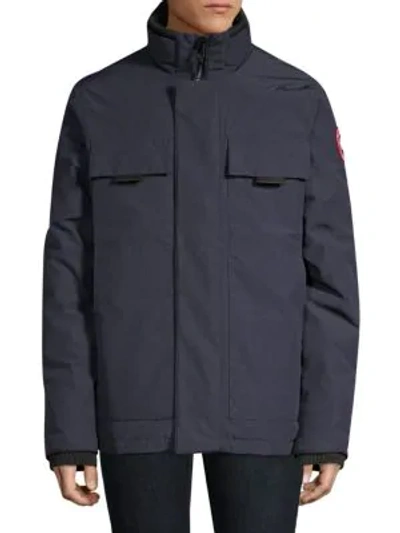 Shop Canada Goose Forester Down Jacket In Admiral Blue