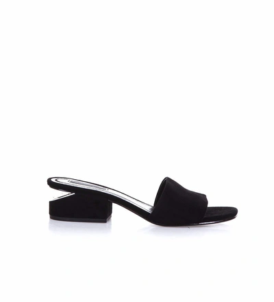 Shop Alexander Wang Lou Mules In Black