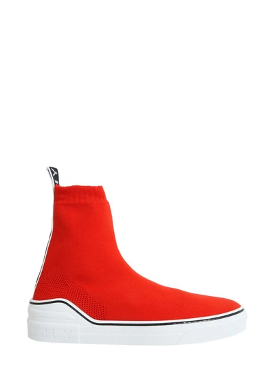 Shop Givenchy George V Sneakers In Red
