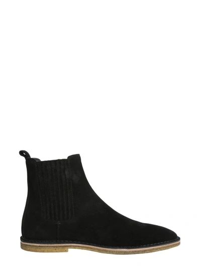 Shop Saint Laurent Nino Chelsea Boots In Black