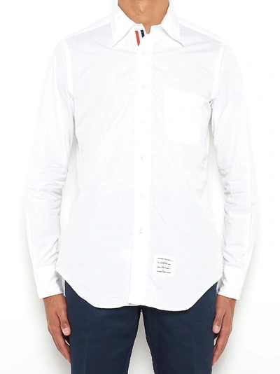Shop Thom Browne Classic Shirt In White