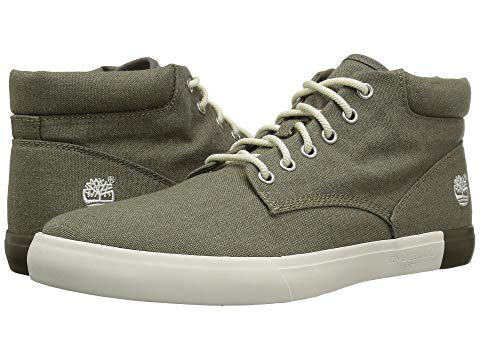 timberland canvas chukka