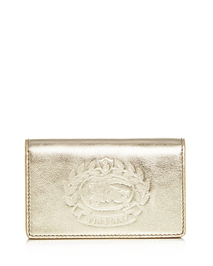 burberry wallet gold