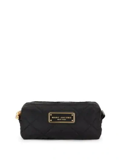 Shop Marc Jacobs Women's Diamond Quilted Cosmetic Pouch In Black