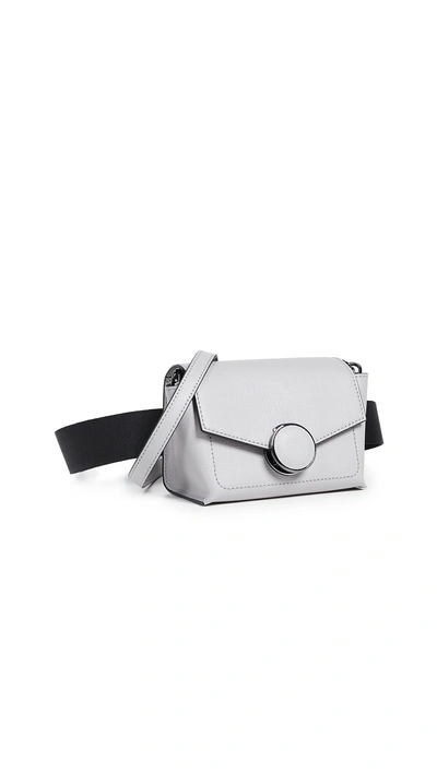 Shop Botkier Nolita Belt Bag In Silver Grey