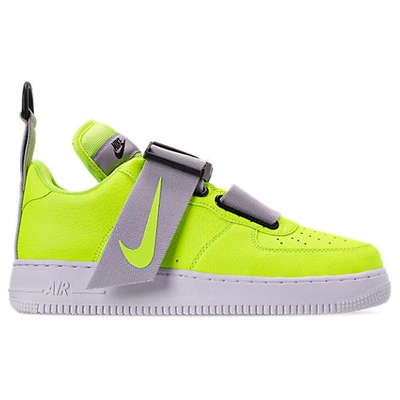 Shop Nike Men's Air Force 1 Utility Casual Shoes, Yellow - Size 8.0