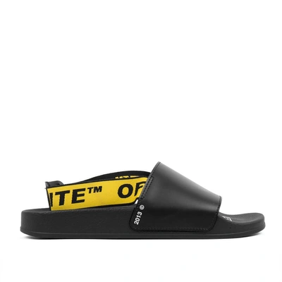 Shop Off-white Industrial Back Strap In Black