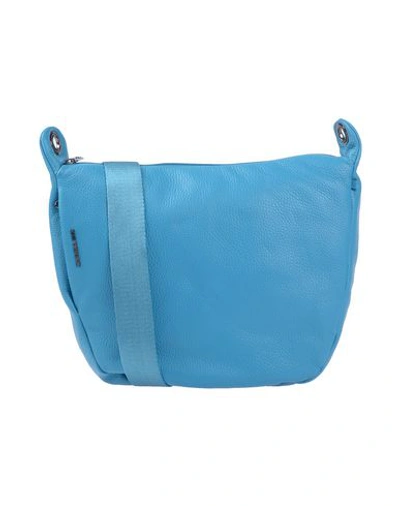 Shop Mandarina Duck Cross-body Bags In Azure