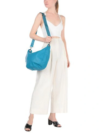 Shop Mandarina Duck Cross-body Bags In Azure