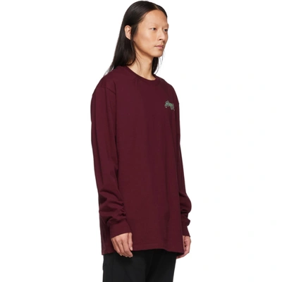 Shop Song For The Mute Burgundy Nothing Edition Pho Long Sleeve T-shirt