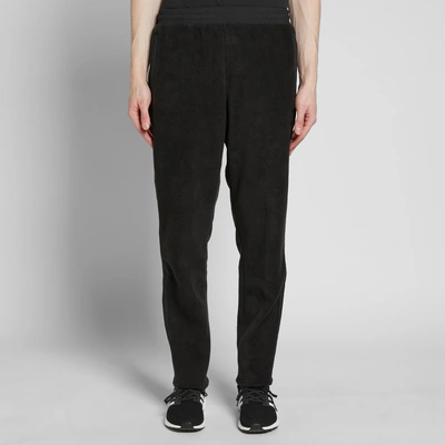 Shop Adidas Originals Adidas Sportive Polar Fleece Track Pant In Black