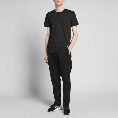 Shop Adidas Originals Adidas Sportive Polar Fleece Track Pant In Black