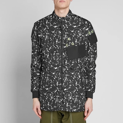 Shop Nike Lab Acg Insulated Jacket In Black