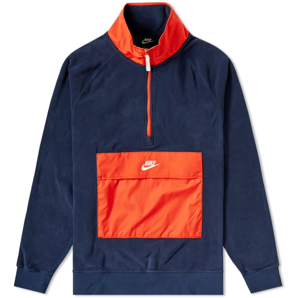 nike half zip sweat