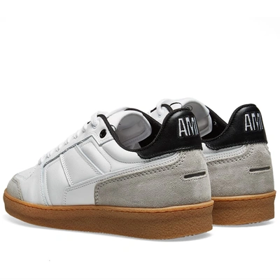 Shop Ami Alexandre Mattiussi Ami Basket Sneaker In White