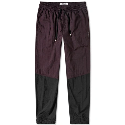 Shop Givenchy Matt Nylon Track Pant In Purple