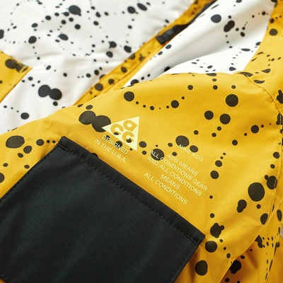 Shop Nike Lab Acg Insulated Jacket In Yellow