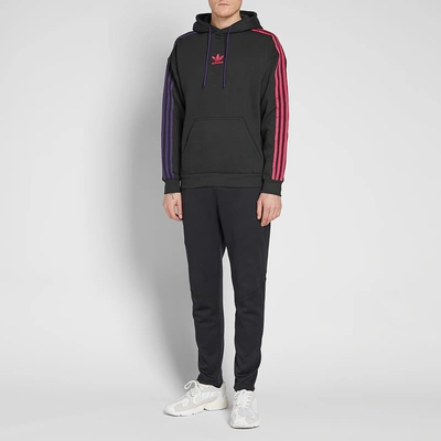 Adidas Originals Adidas Sportive 3 Stripe Hoody In Black | ModeSens