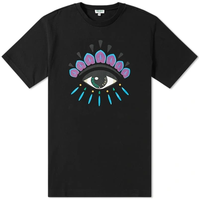 Shop Kenzo Eye Icon Tee In Black