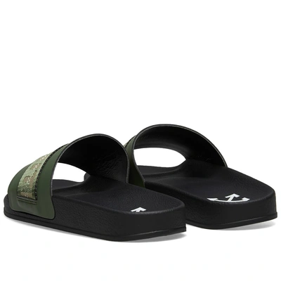 Shop Off-white Industrial Slide In Green