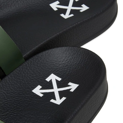 Shop Off-white Industrial Slide In Green