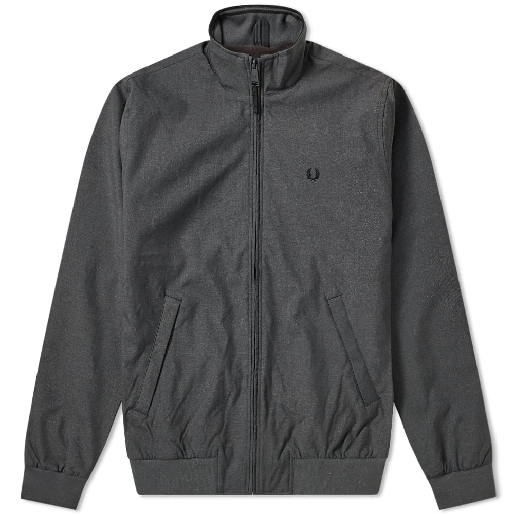 Fred Perry Marl Brentham Jacket In Grey | ModeSens