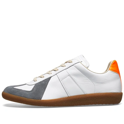 Shop Maison Margiela 22 Replica Colour Block Sneaker In White