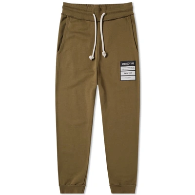 Shop Maison Margiela 14 Stereotype Sweat Pant In Green